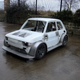 Illustration for article titled How a tiny Fiat gets transformed into a monster race car